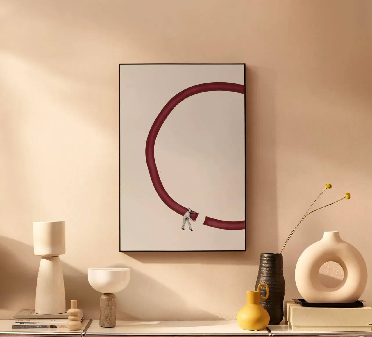 Let's Reconnect plexiglass da Maarten Léon