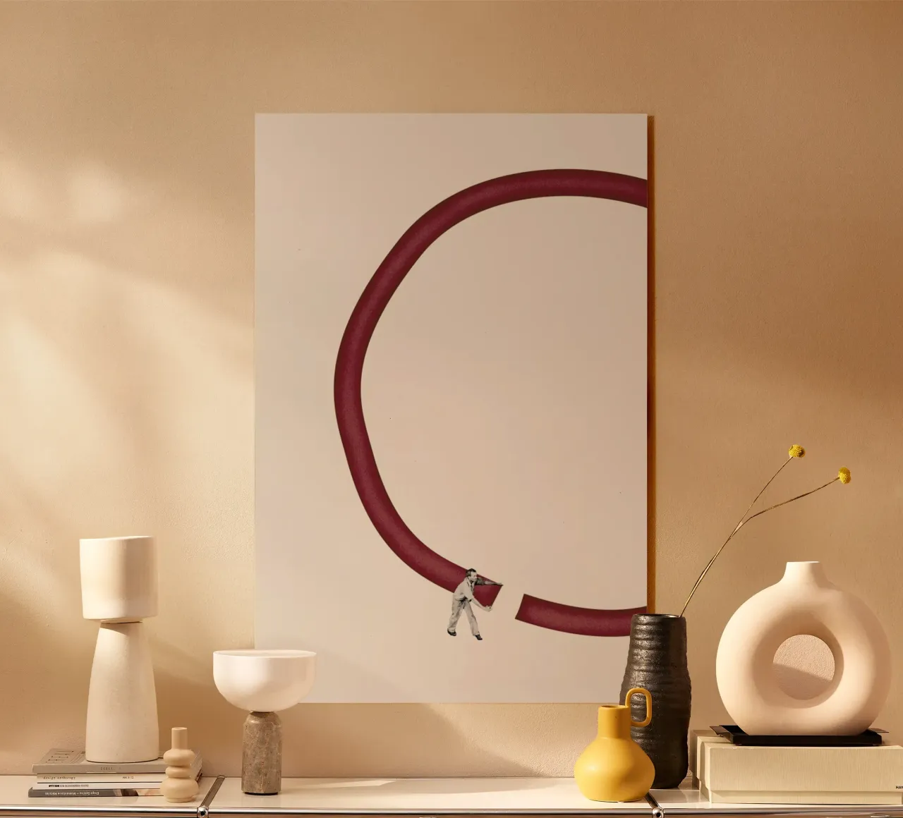 Let's Reconnect plexiglass da Maarten Léon