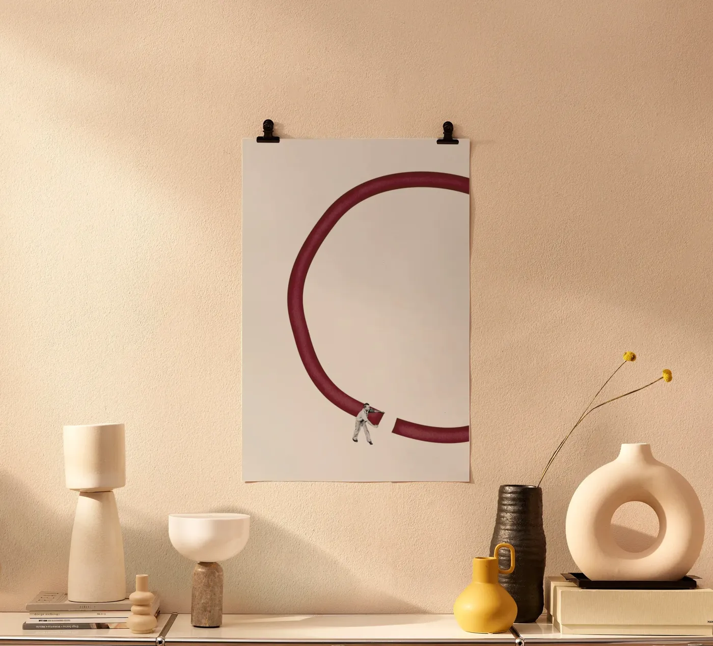 Let's Reconnect poster by Maarten Léon