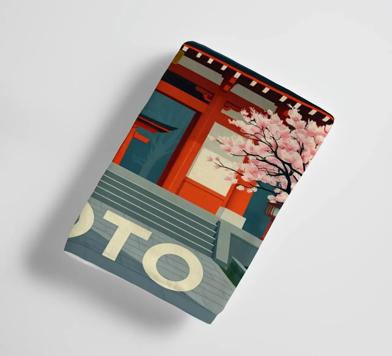 Il panorama di Kyoto in Giappone asciugamano da bagno da HicksShop