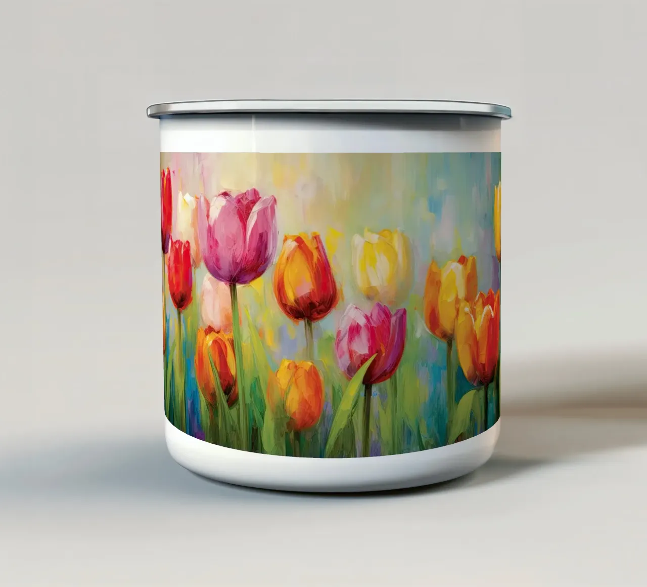 Arte da parete di Imagine tazza in smalto da Imagine