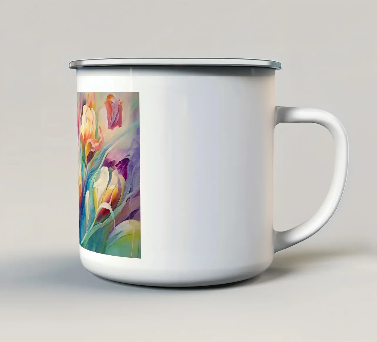 Arte da parete di Imagine tazza in smalto da Imagine