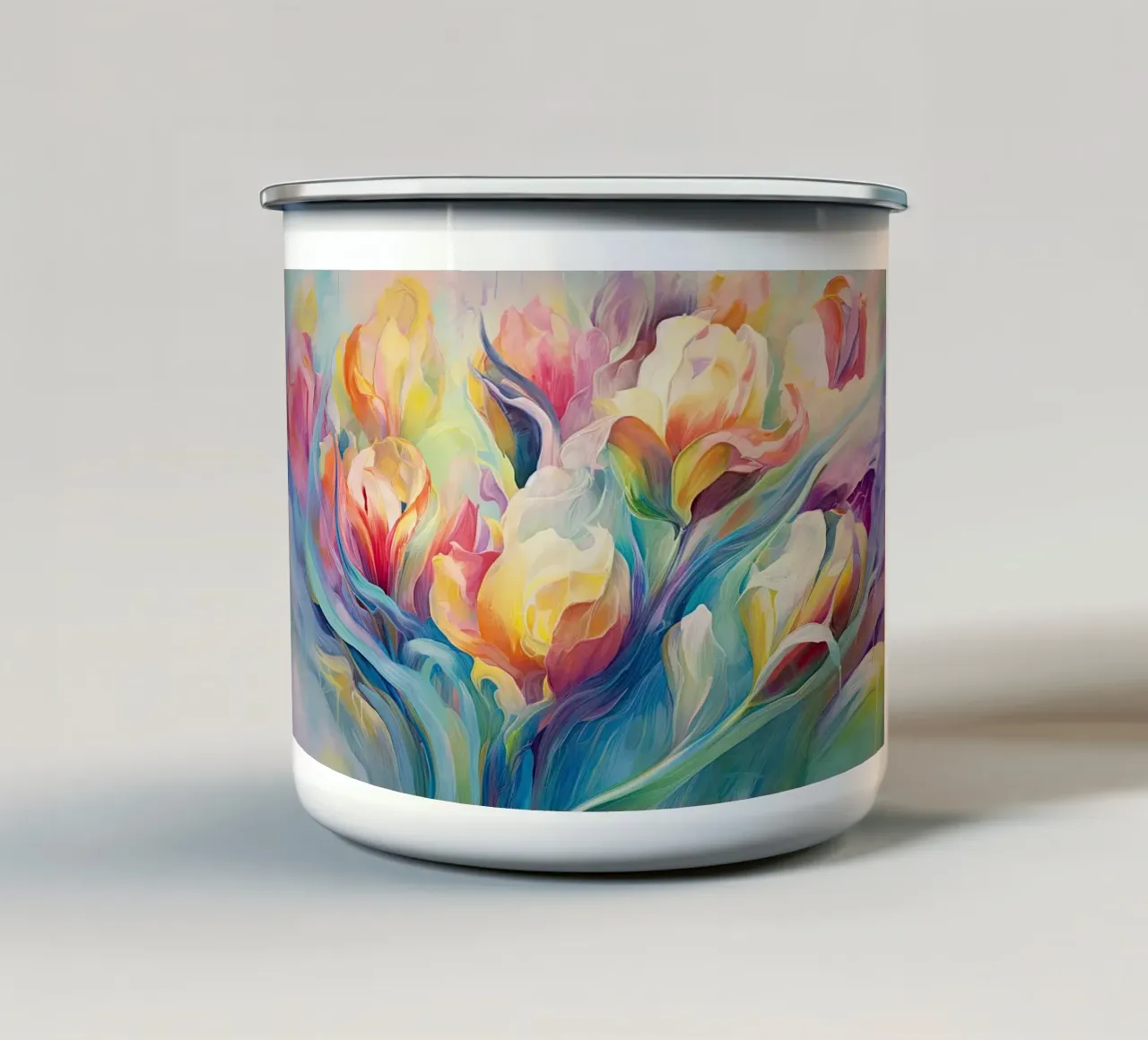 Arte da parete di Imagine tazza in smalto da Imagine