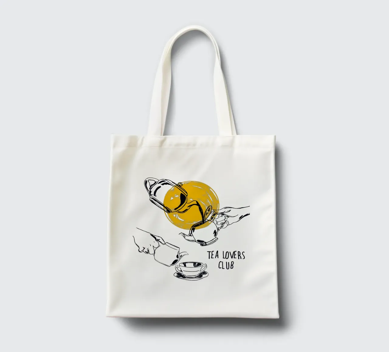 Teezeit Jutebeutel von EDMPROJECT