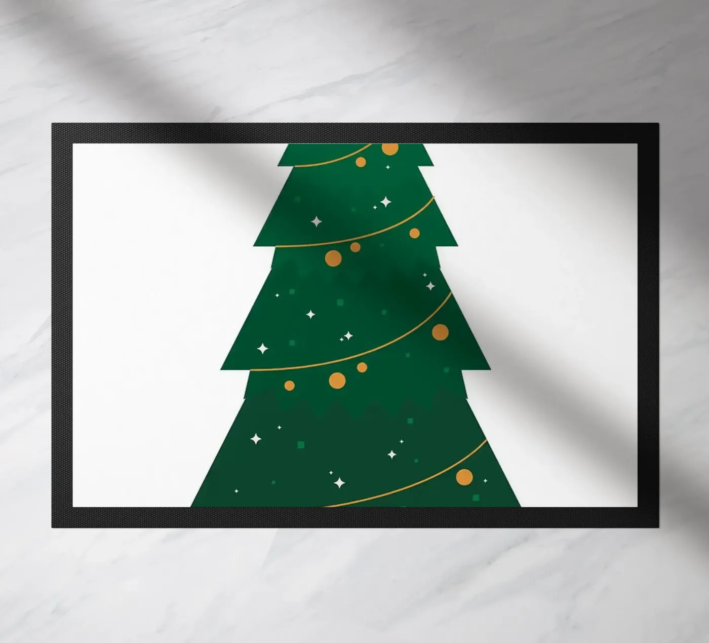 Xmas Tree doormat by Brandi N Huskey