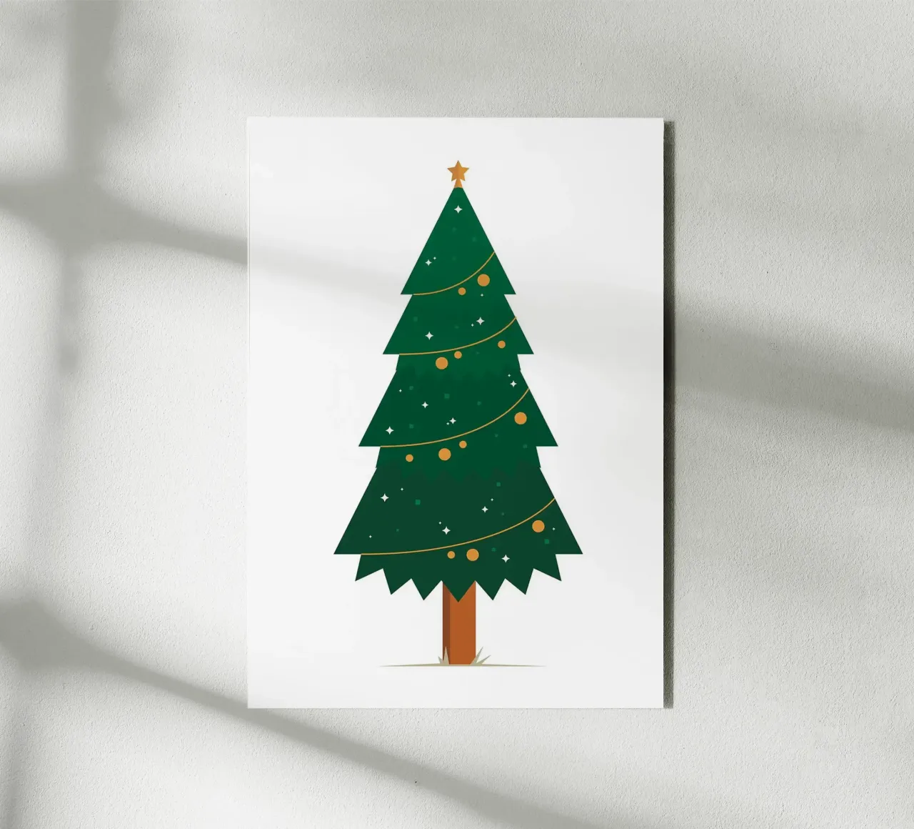 Albero di Natale alluminio dibond da Brandi N Huskey