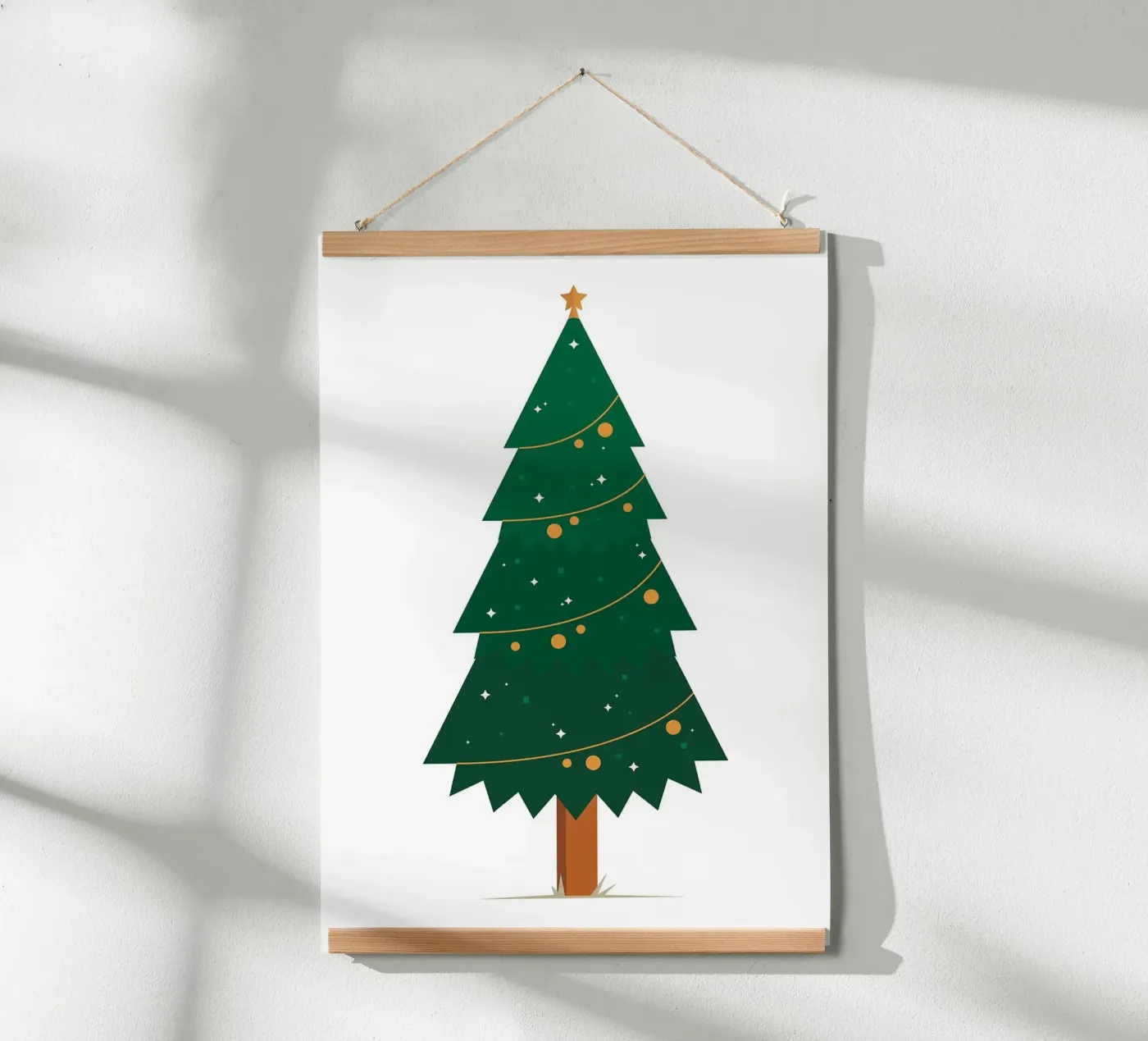 Albero di Natale poster da Brandi N Huskey