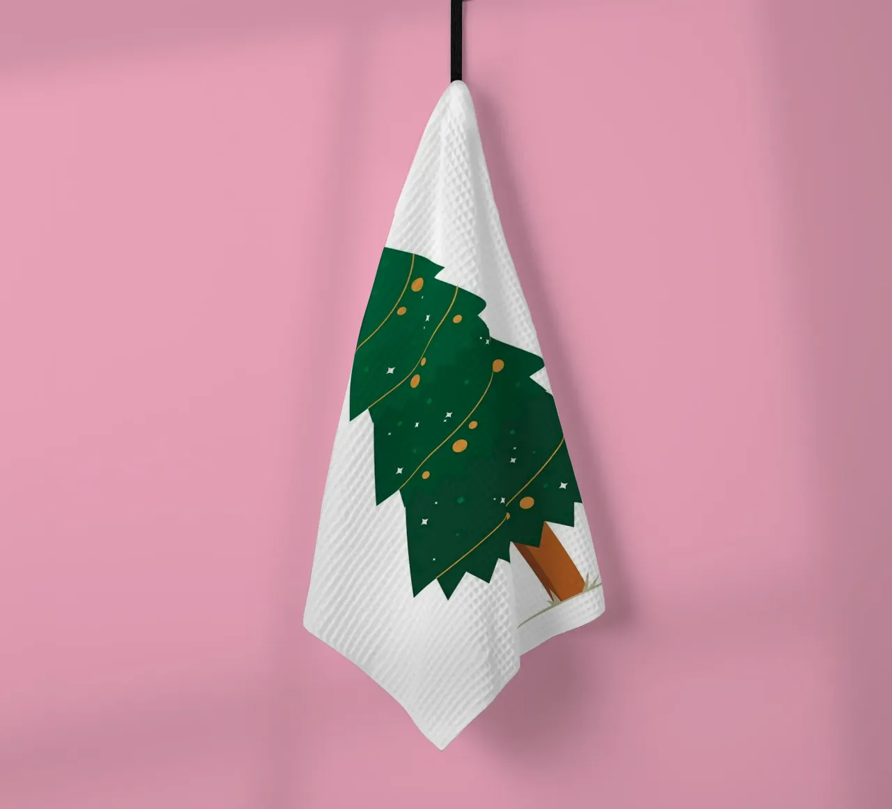 Albero di Natale canovaccio da cucina da Brandi N Huskey