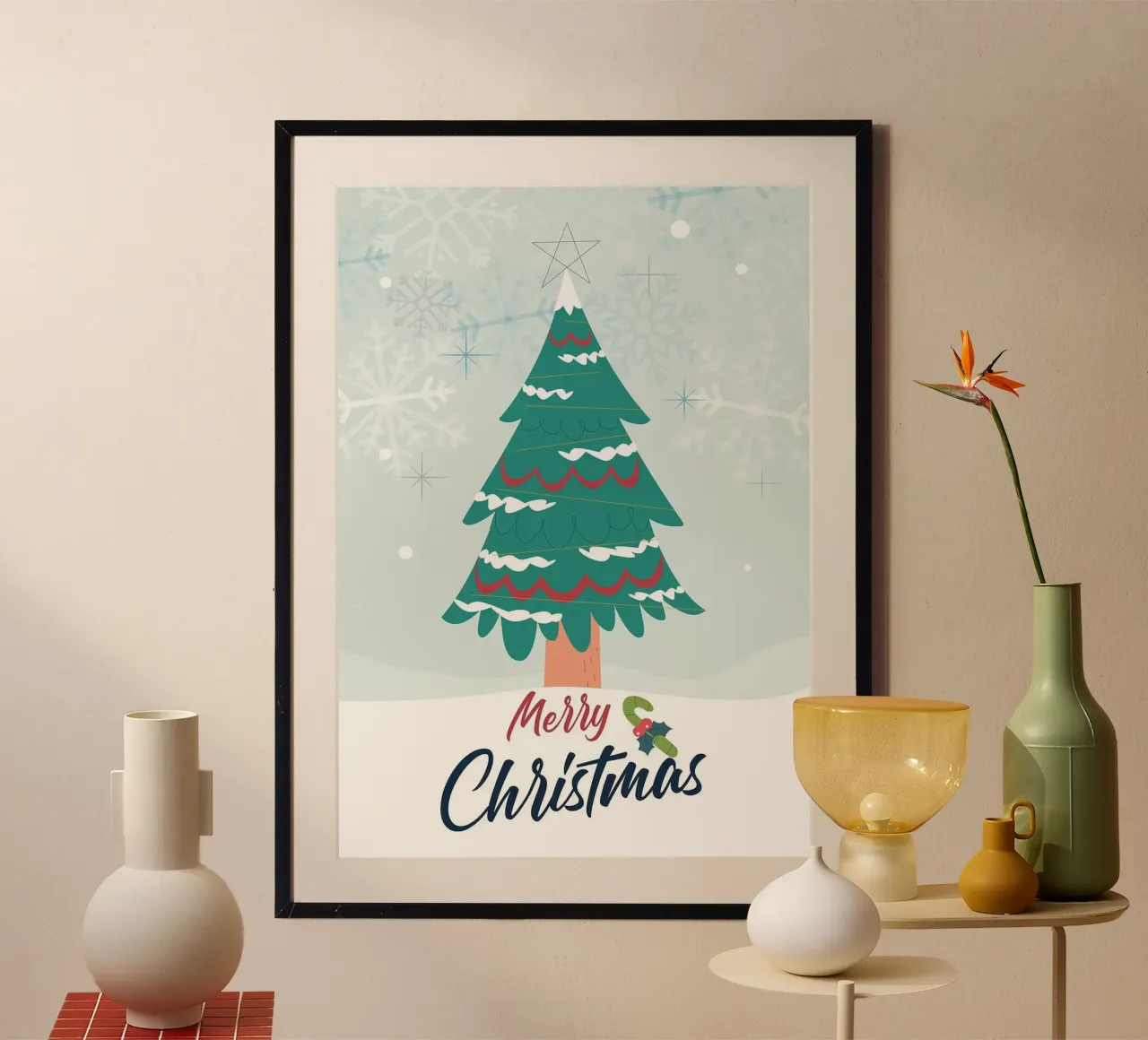 Merry Cristmas poster by Brandi N Huskey