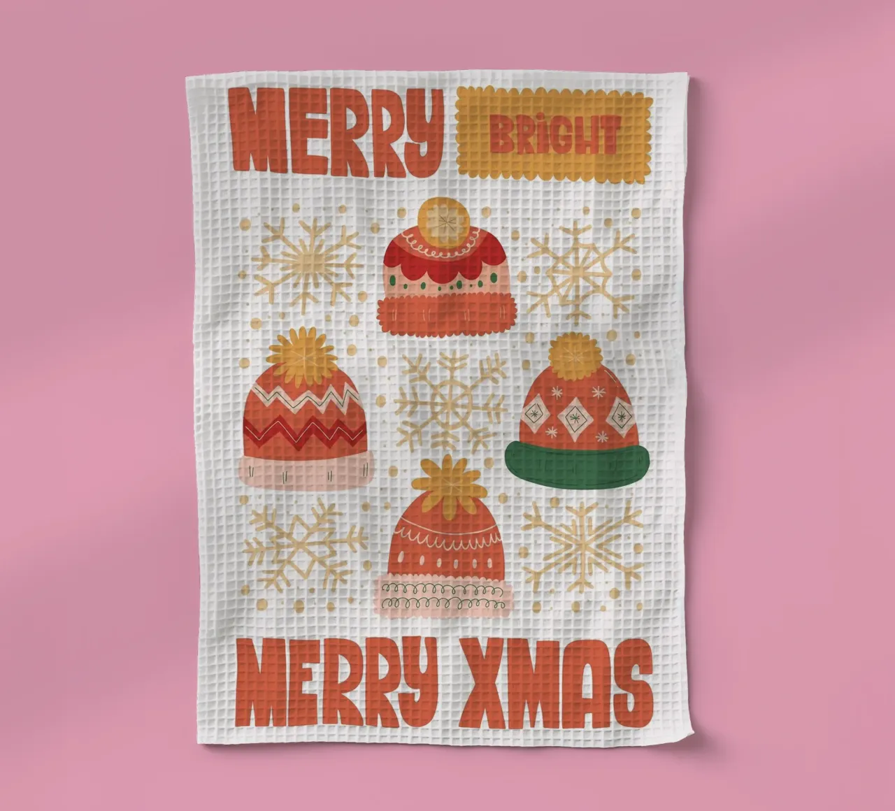 Buon Natale canovaccio da cucina da Brandi N Huskey