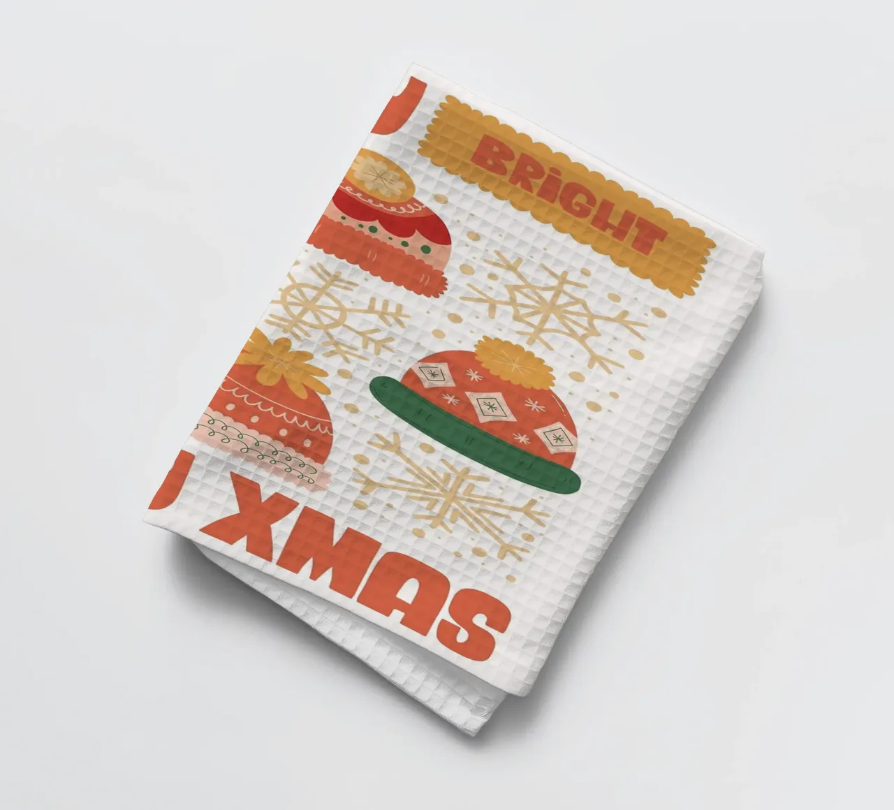 Buon Natale canovaccio da cucina da Brandi N Huskey