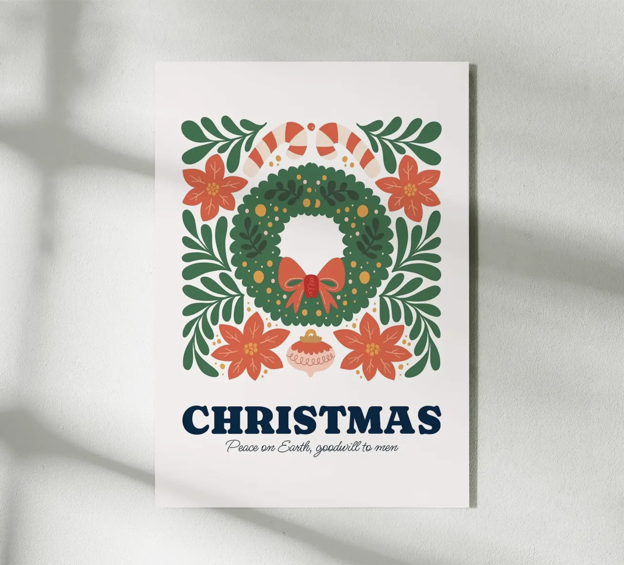 Buon Natale plexiglass da Brandi N Huskey