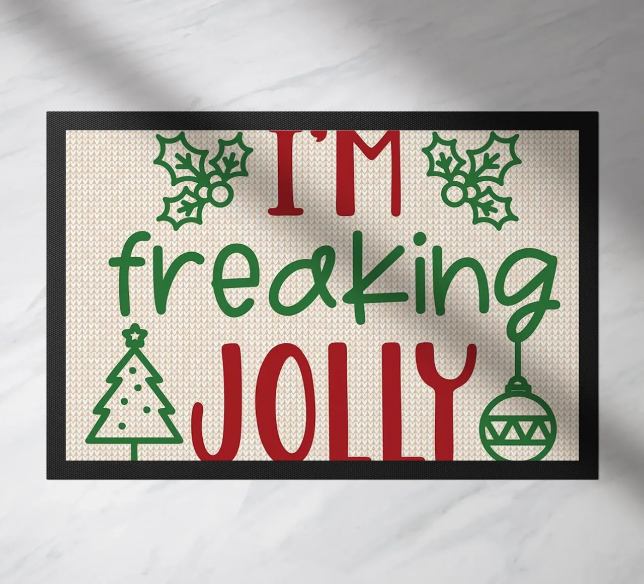 Sono dannatamente allegro zerbino da Brandi N Huskey