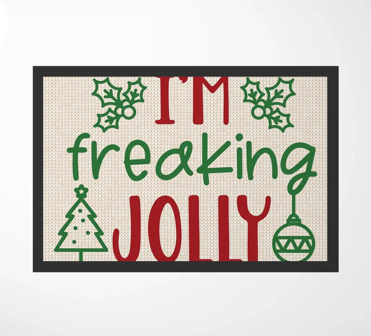 Sono dannatamente allegro zerbino da Brandi N Huskey