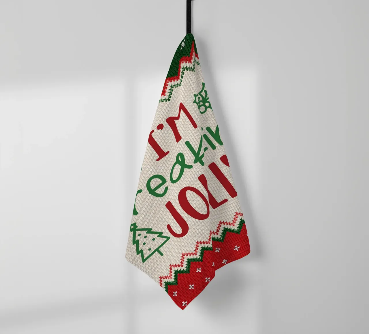 Sono dannatamente allegro canovaccio da cucina da Brandi N Huskey