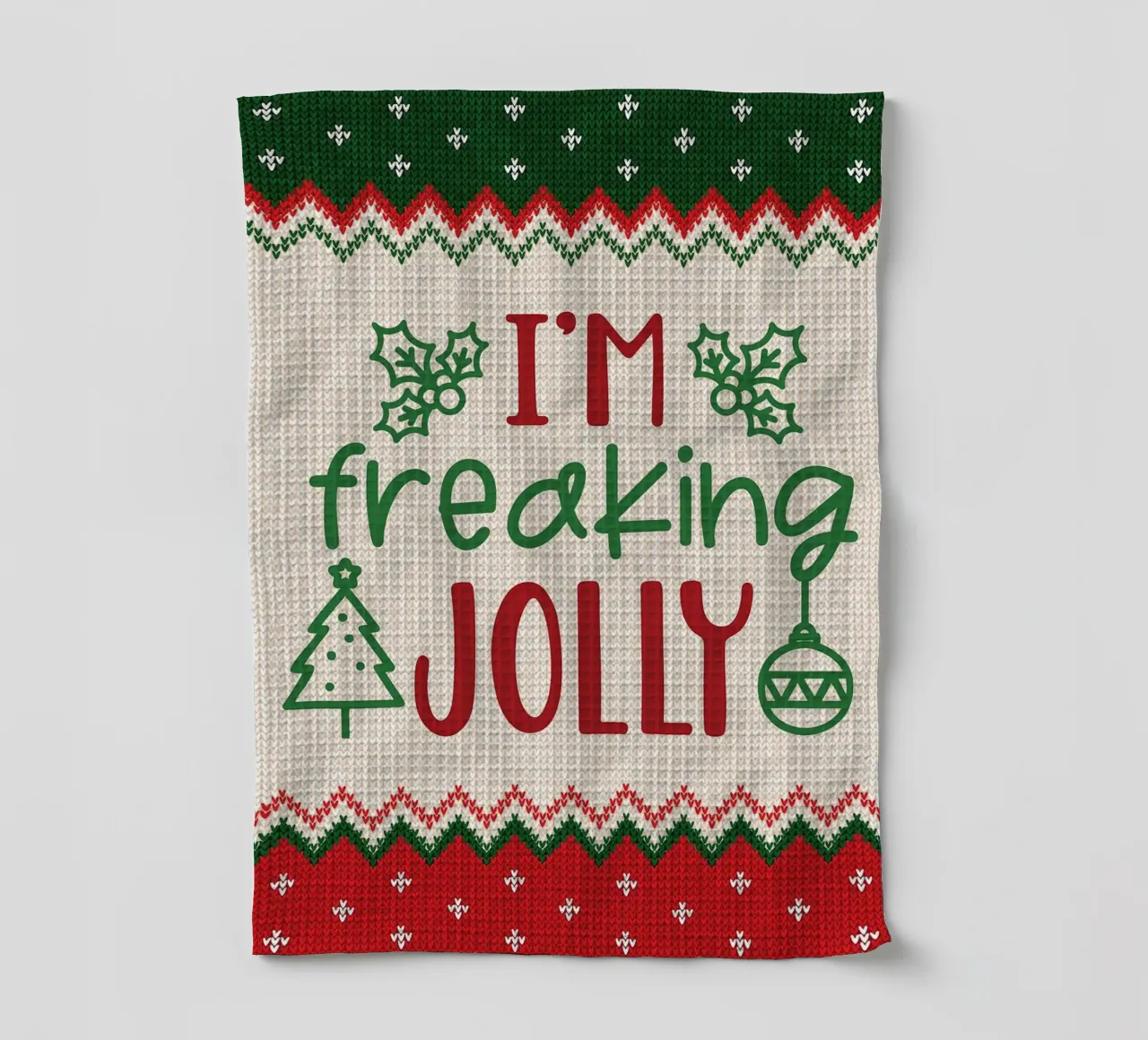 Sono dannatamente allegro canovaccio da cucina da Brandi N Huskey