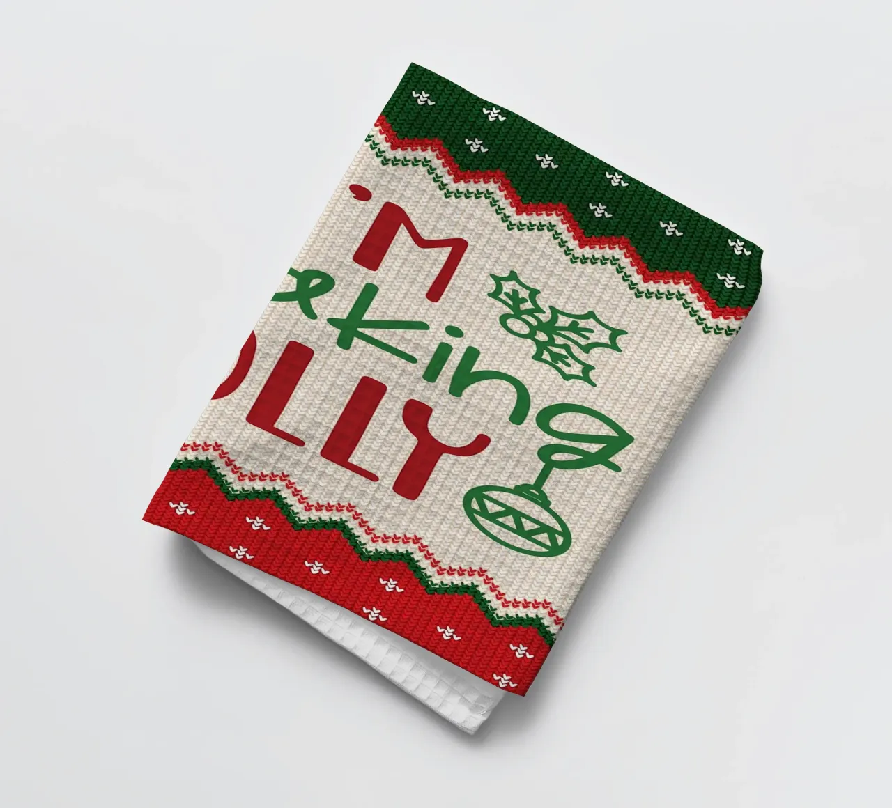 Sono dannatamente allegro canovaccio da cucina da Brandi N Huskey