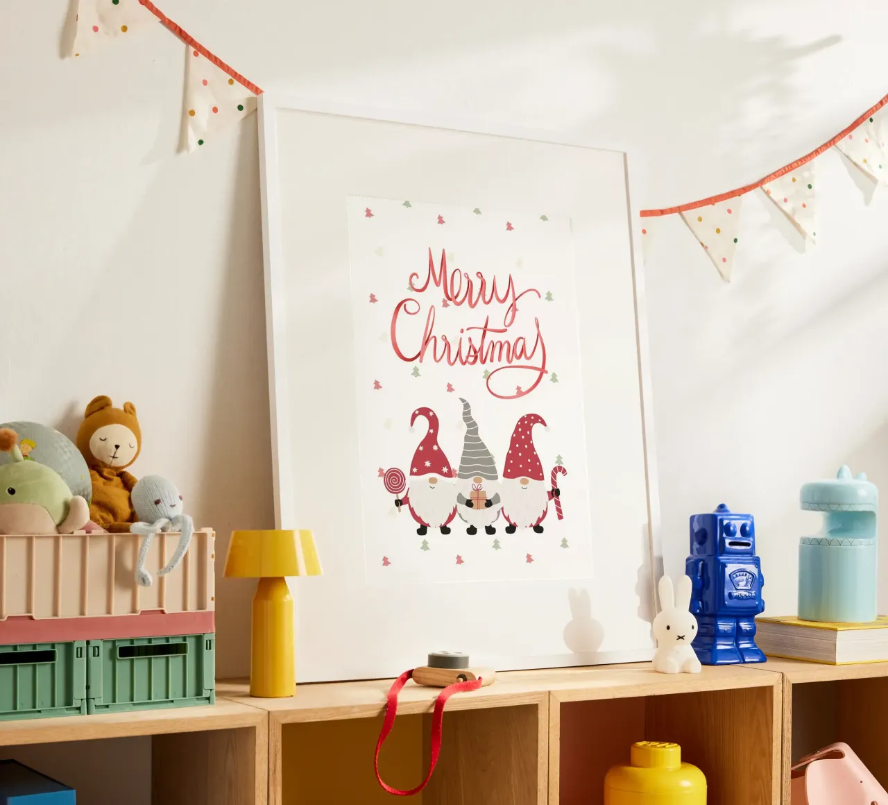 Gnomos de Feliz Navidad hahnemühle de Brandi N Huskey