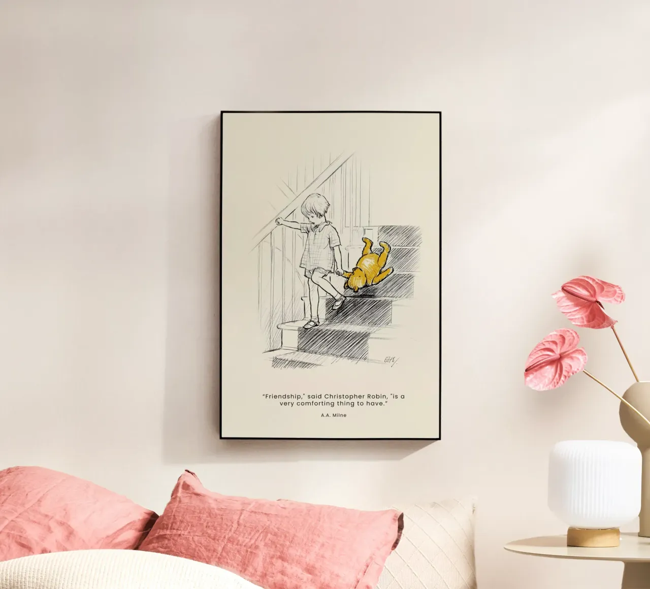 Friendship plexiglass da Vintage by JUNIQE