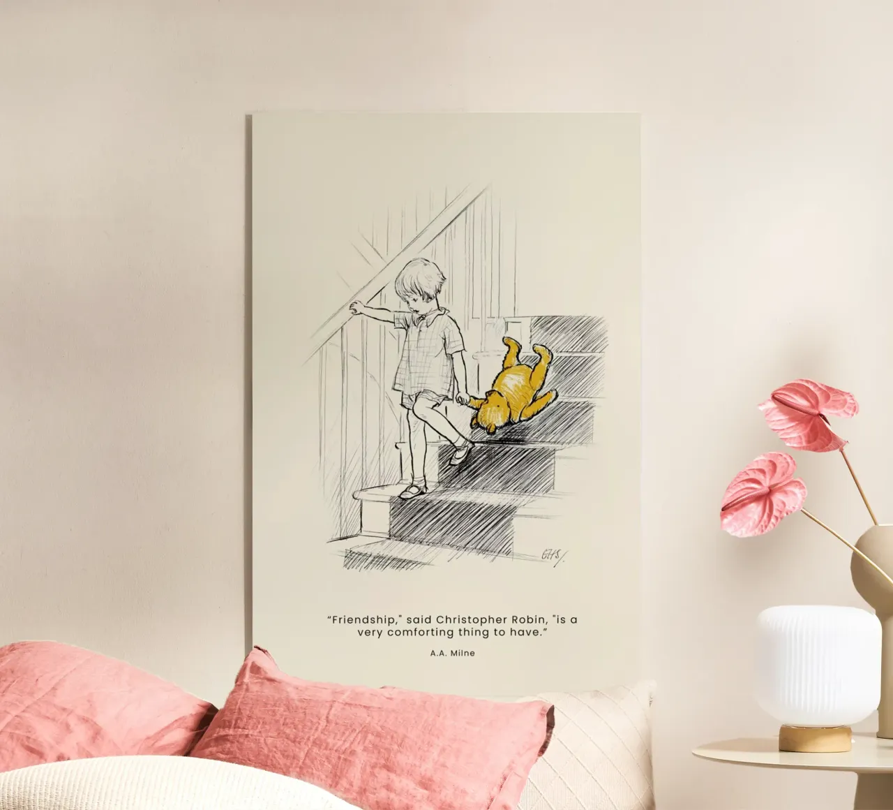 Friendship plexiglass da Vintage by JUNIQE