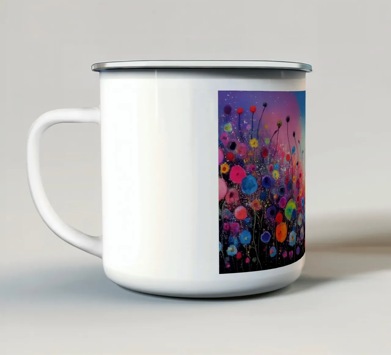 Arte da parete di Imagine tazza in smalto da Imagine