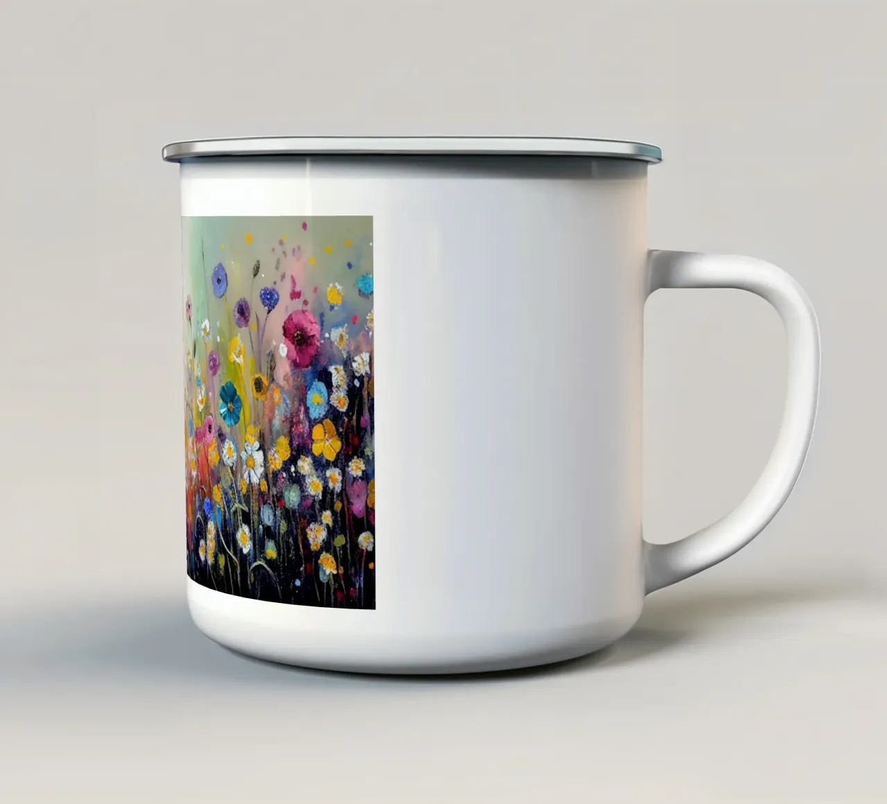 Arte da parete di Imagine tazza in smalto da Imagine