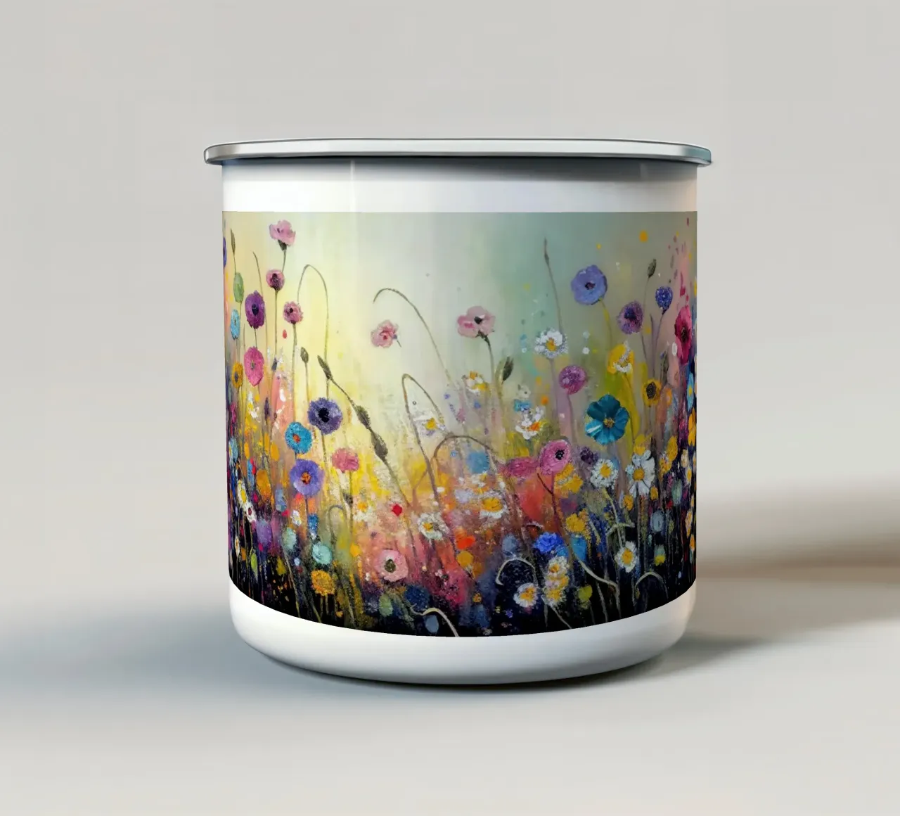 Arte da parete di Imagine tazza in smalto da Imagine