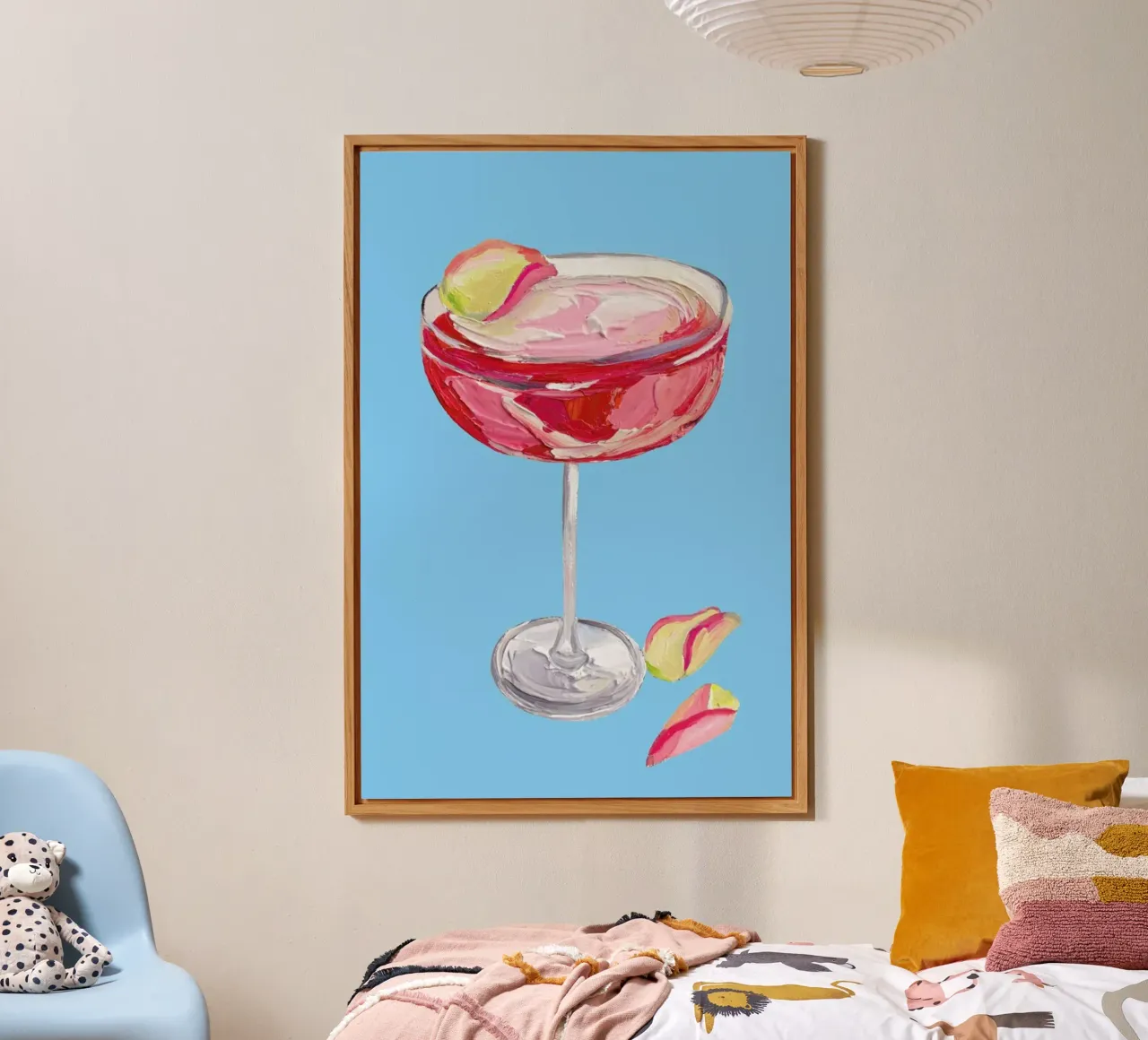 Sparkling Rose Gin Cocktail placa de forex de Alice Straker