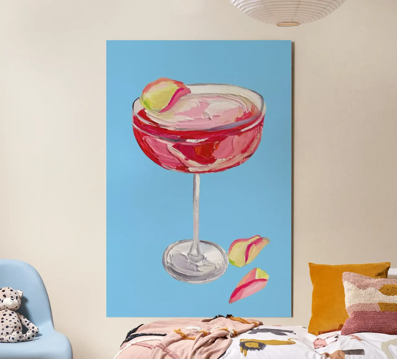 Sparkling Rose Gin Cocktail placa de forex de Alice Straker