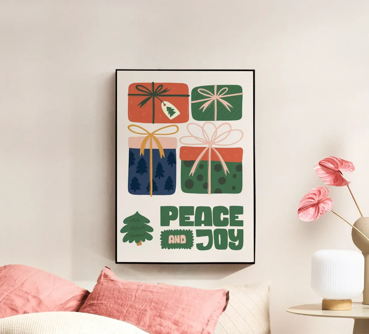 Buon Natale plexiglass da Brandi N Huskey