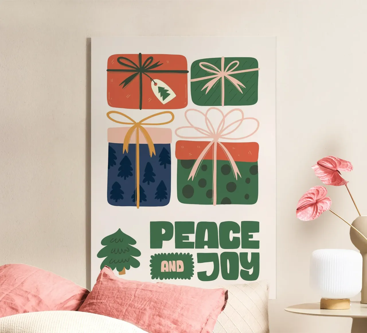 Buon Natale plexiglass da Brandi N Huskey