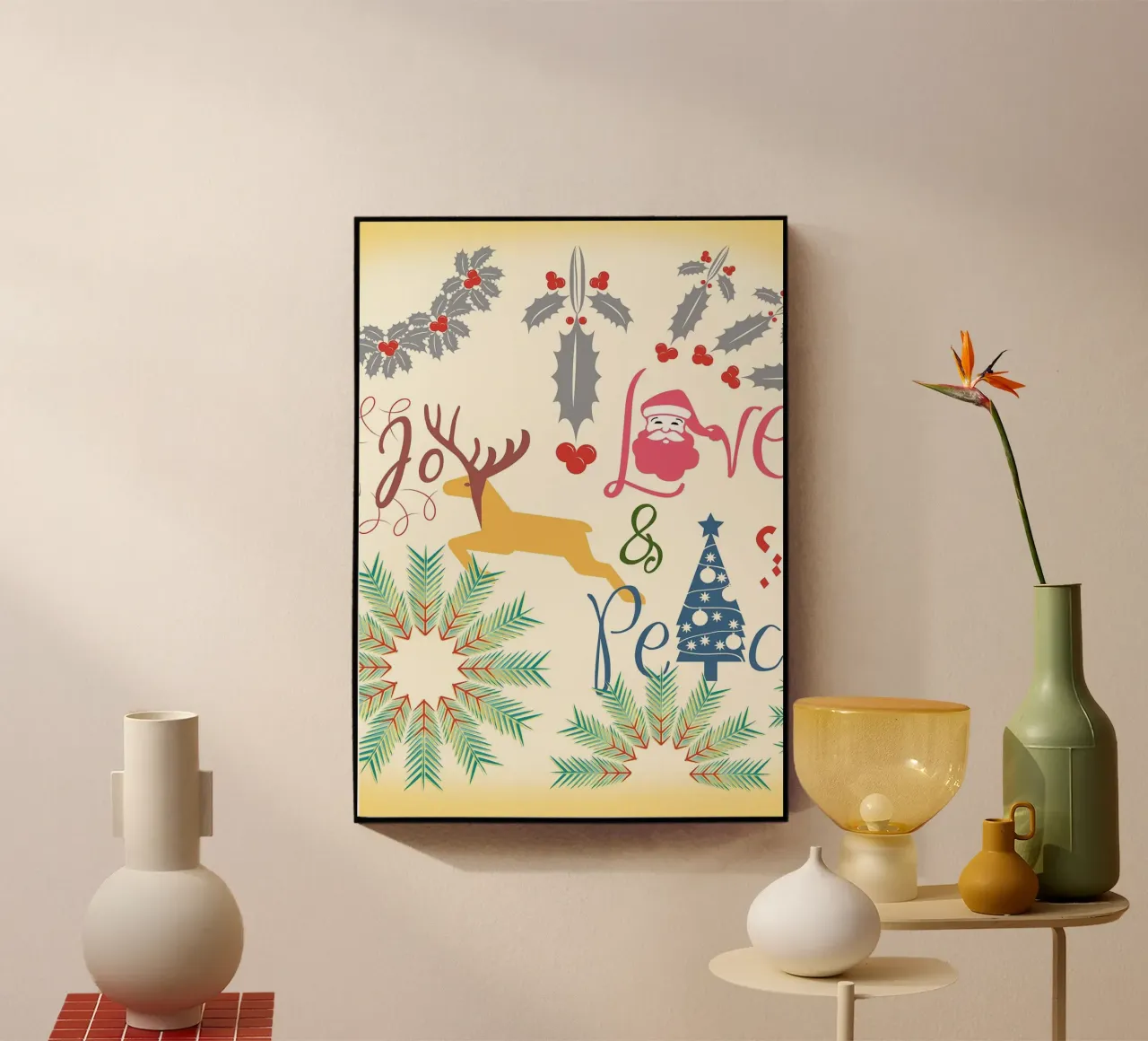 Buon Natale plexiglass da Brandi N Huskey