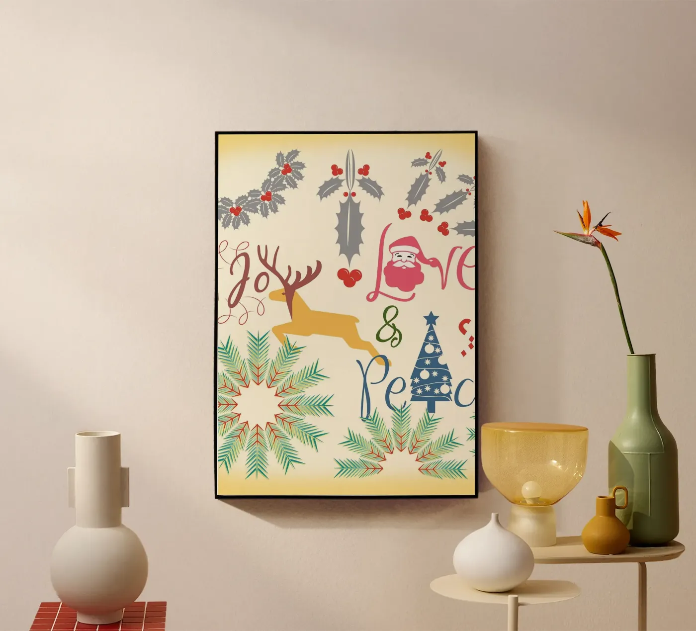 Buon Natale plexiglass da Brandi N Huskey