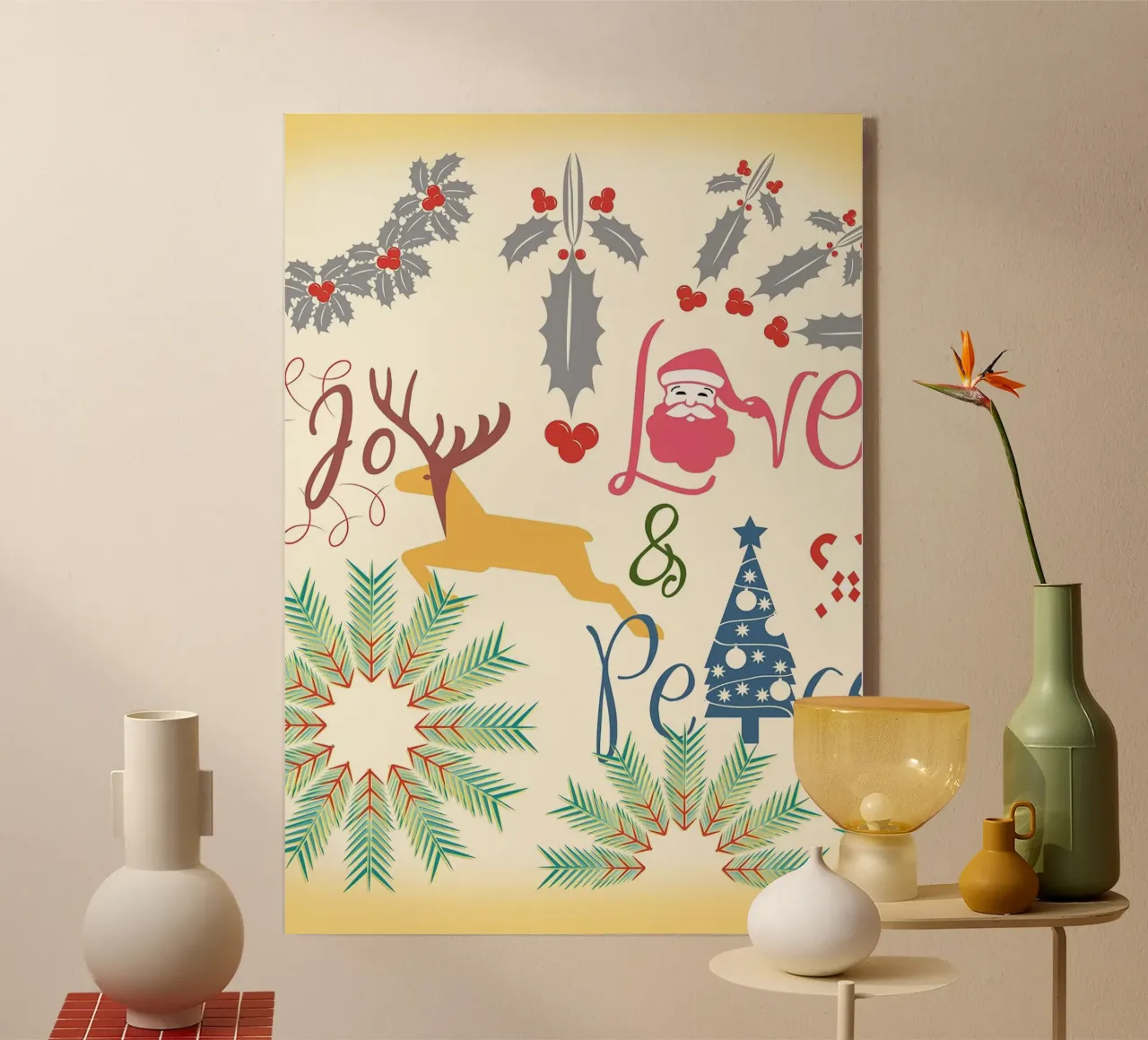 Buon Natale plexiglass da Brandi N Huskey