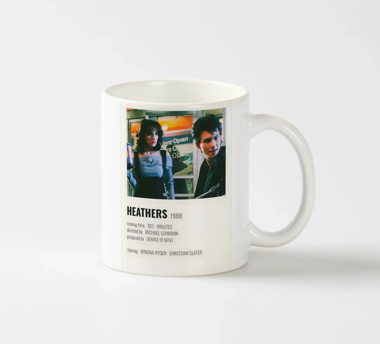 HEATHERS 1988 tazza in ceramica da MVFminimalist