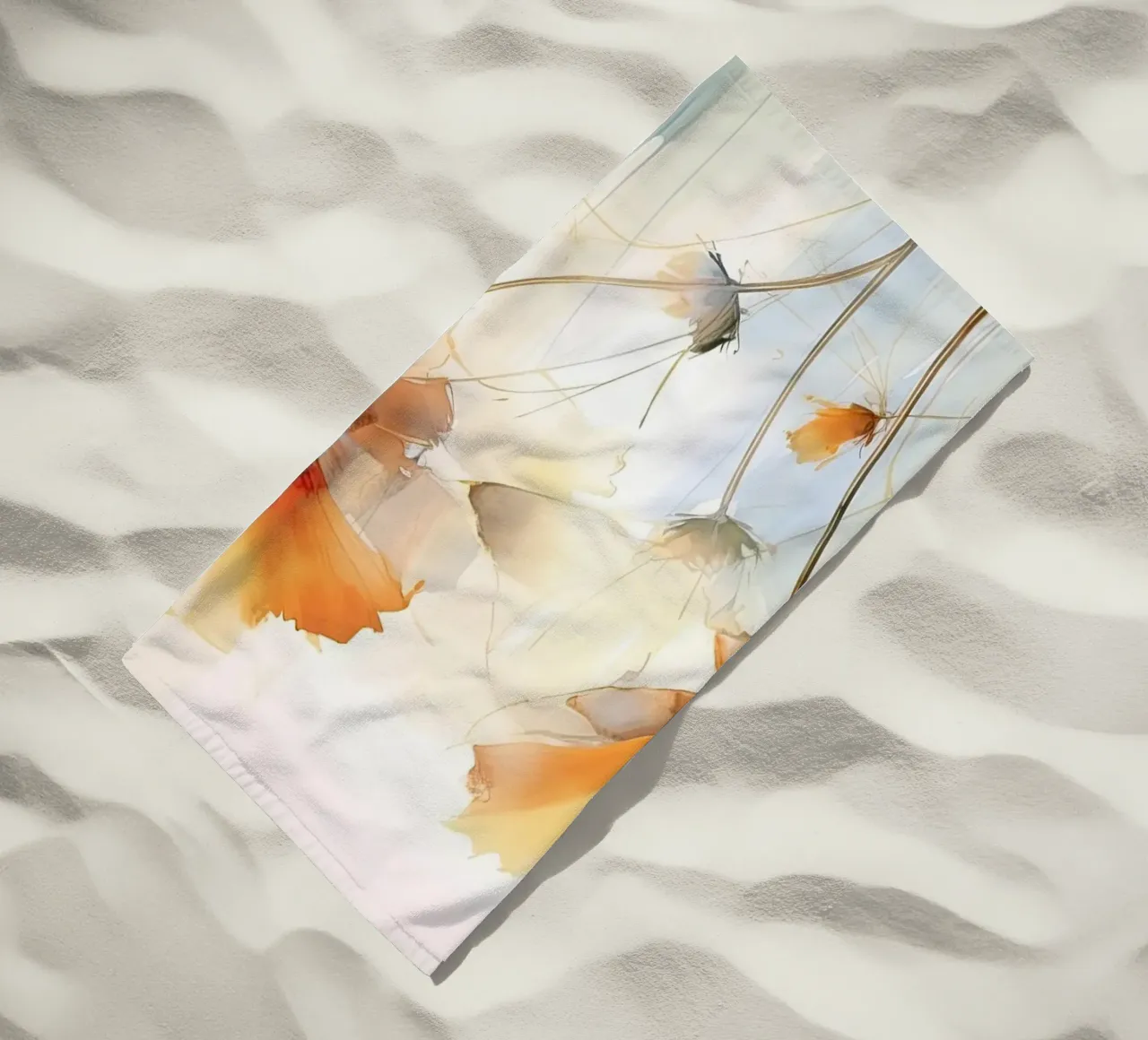Wall-art by Imagine beach towel by Imagine