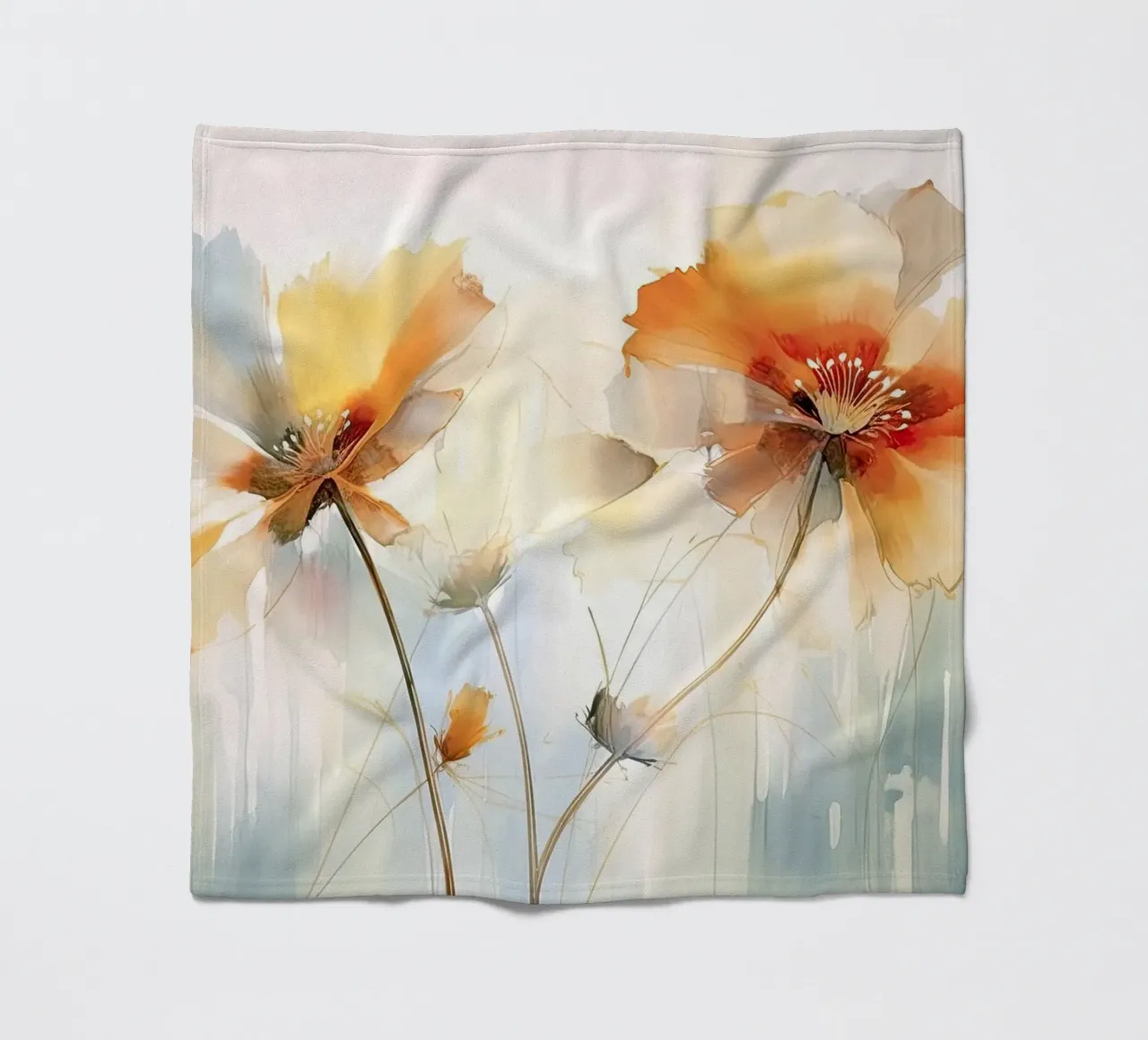 Wall-art by Imagine fleece blanket by Imagine