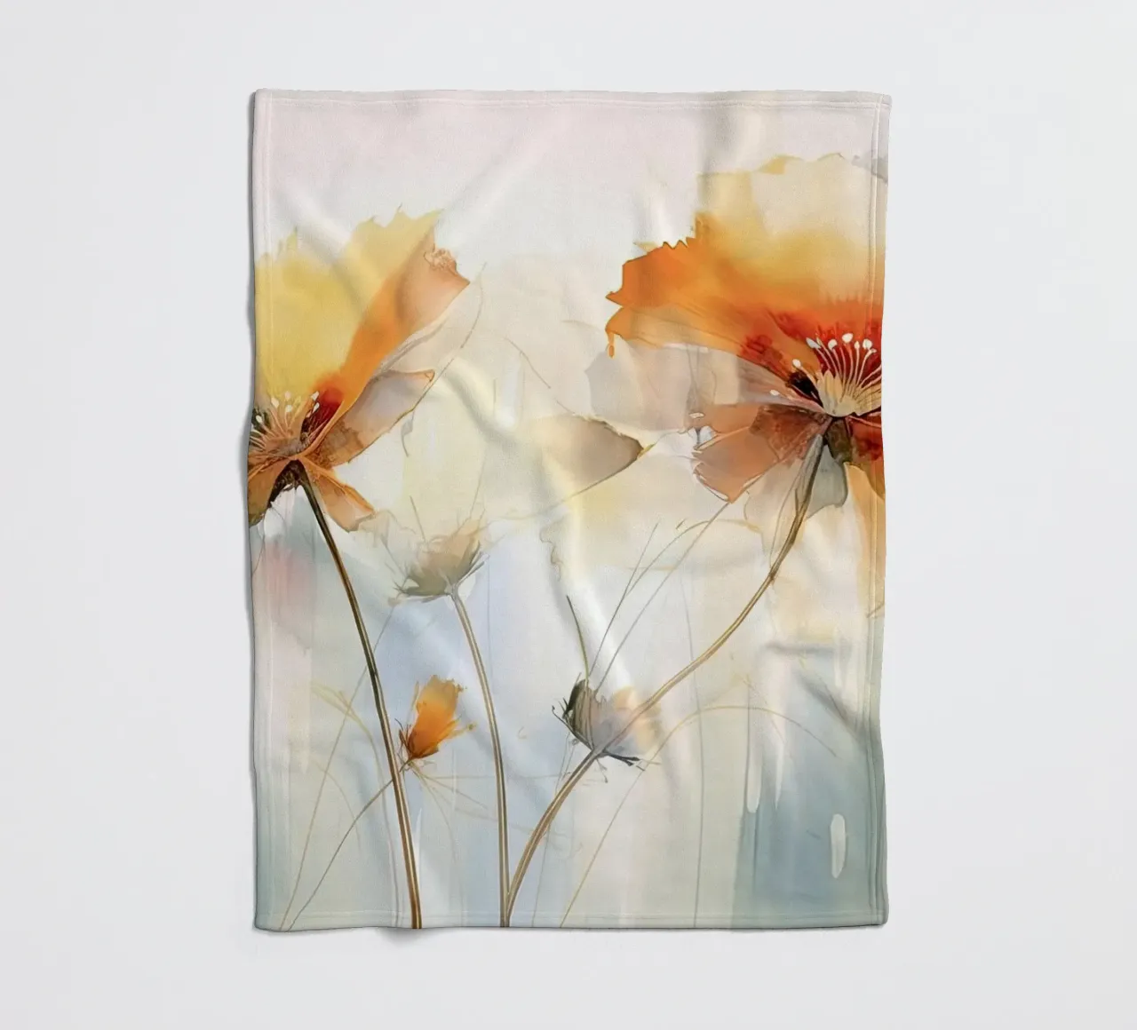 Wall-art by Imagine fleece blanket by Imagine