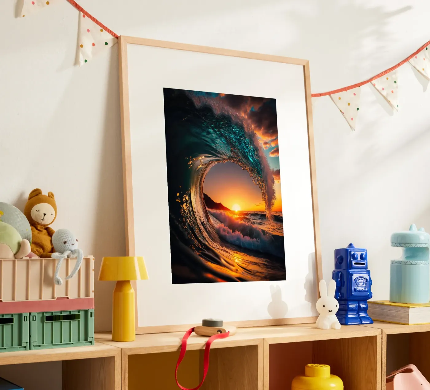 Sunset Wave poster de book