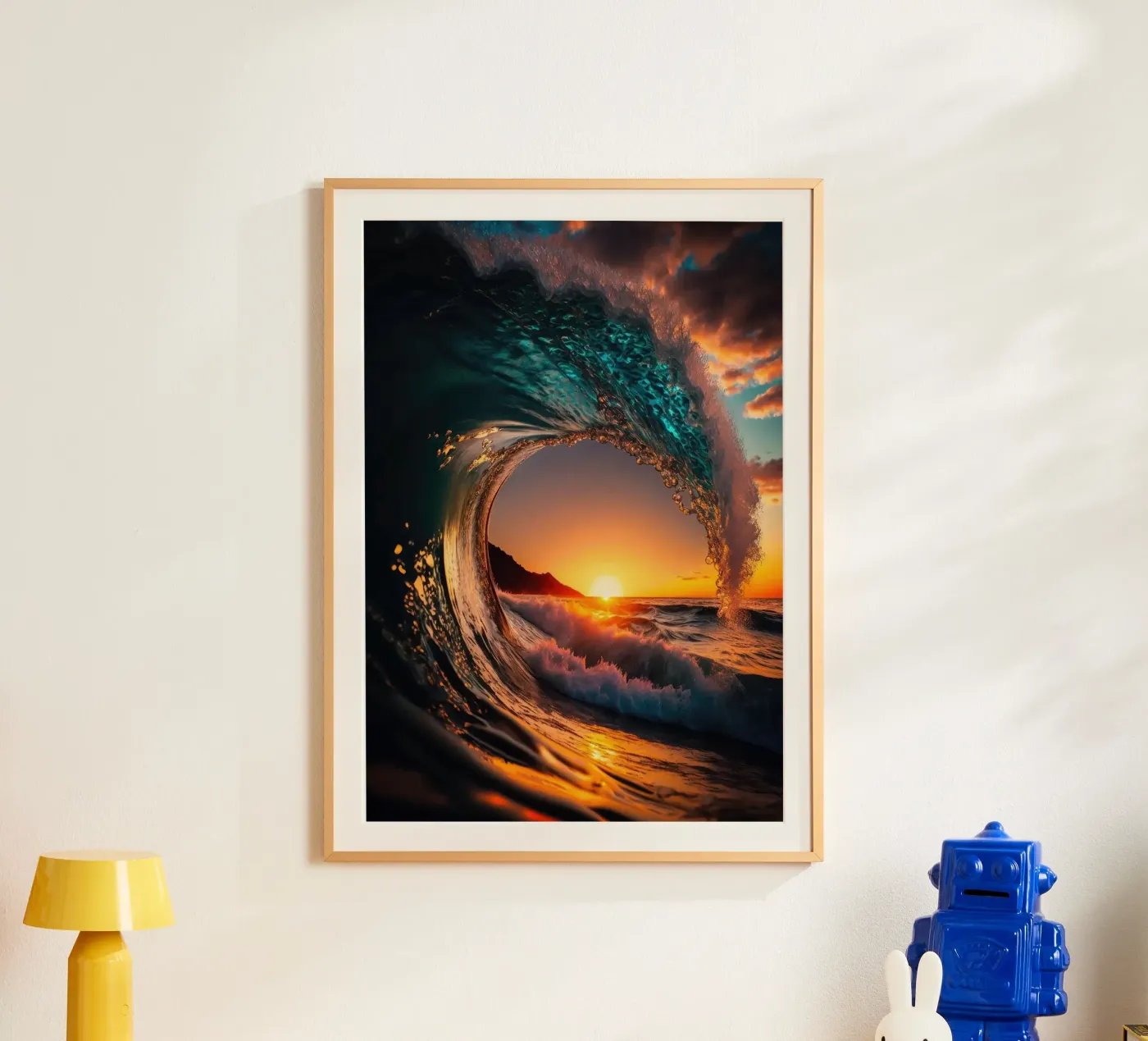 Sunset Wave poster de book