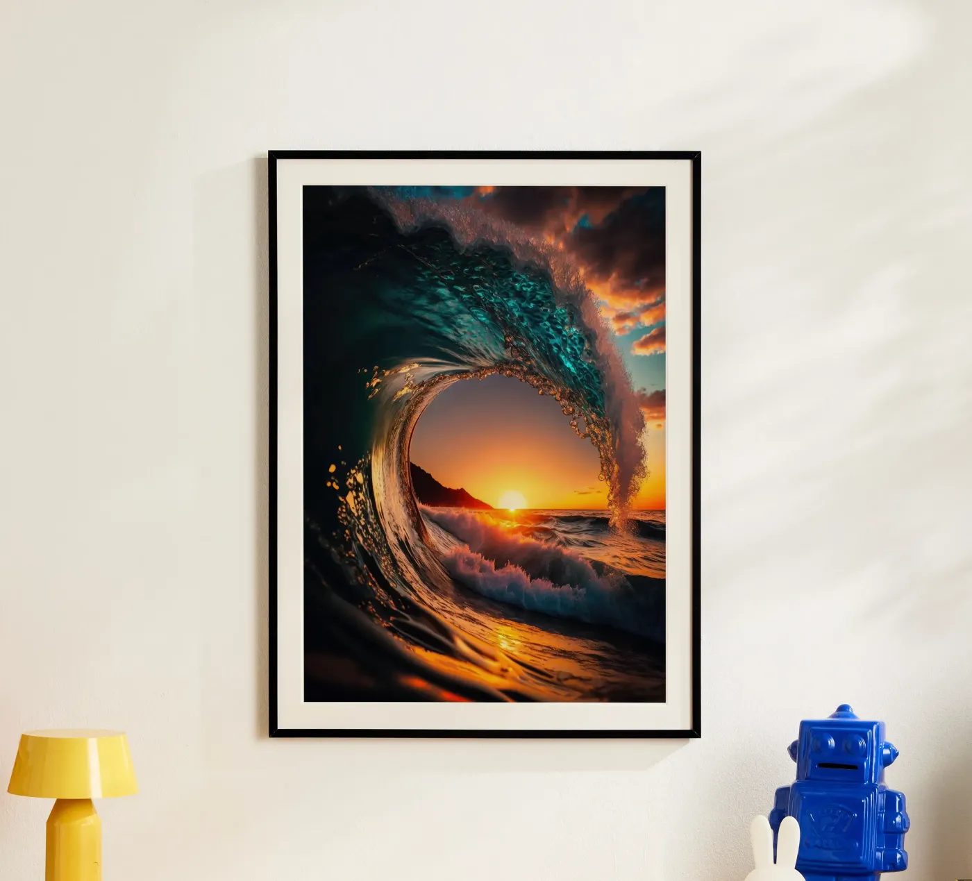 Sunset Wave poster de book