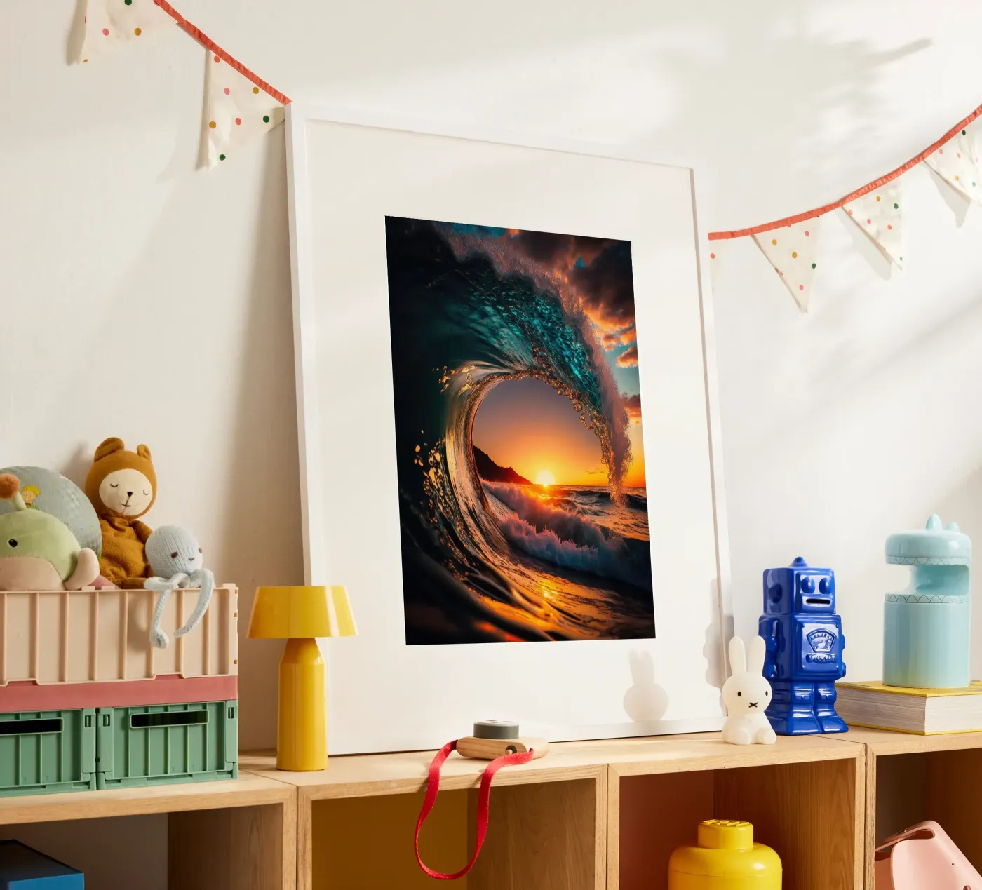 Sunset Wave poster de book