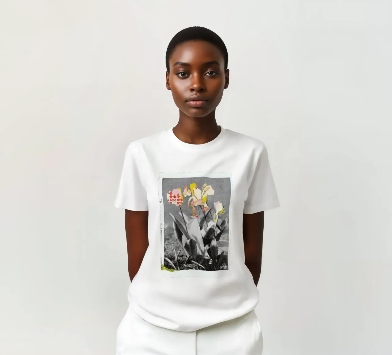 Flowers Still Life · Happy Abstraction 5 t-shirt da Marko Köppe