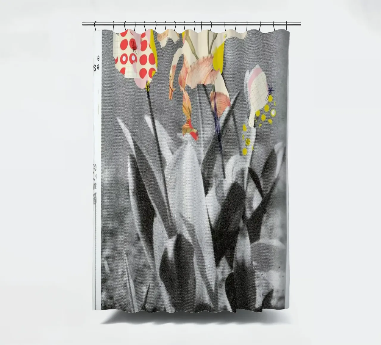 Flowers Still Life · Happy Abstraction 5 tenda da doccia da Marko Köppe