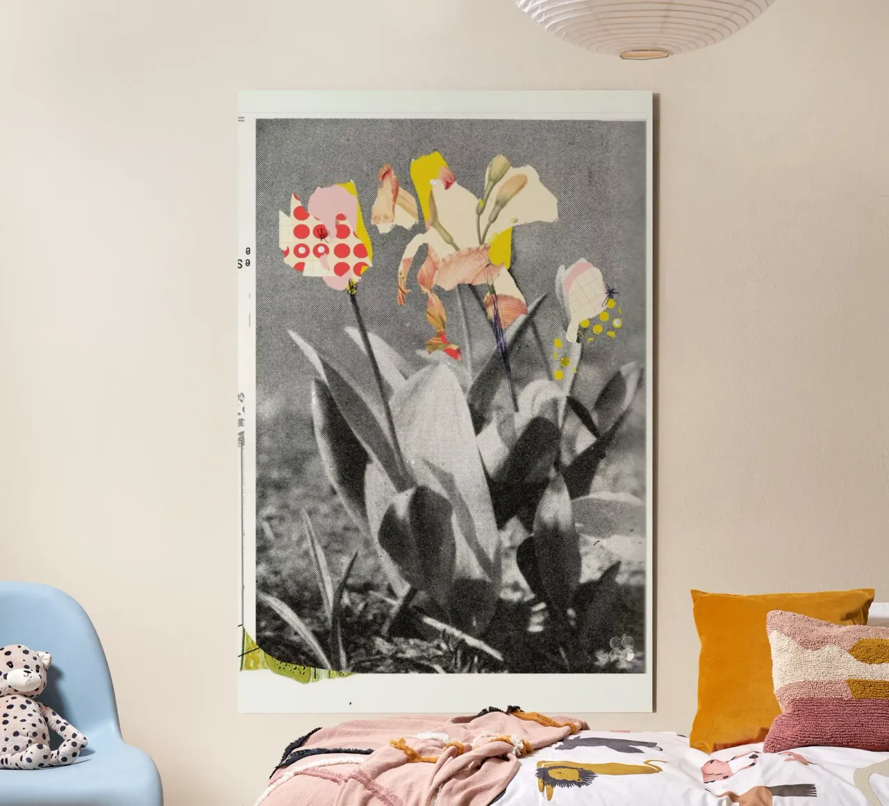 Flowers Still Life · Happy Abstraction 5 alluminio dibond da Marko Köppe