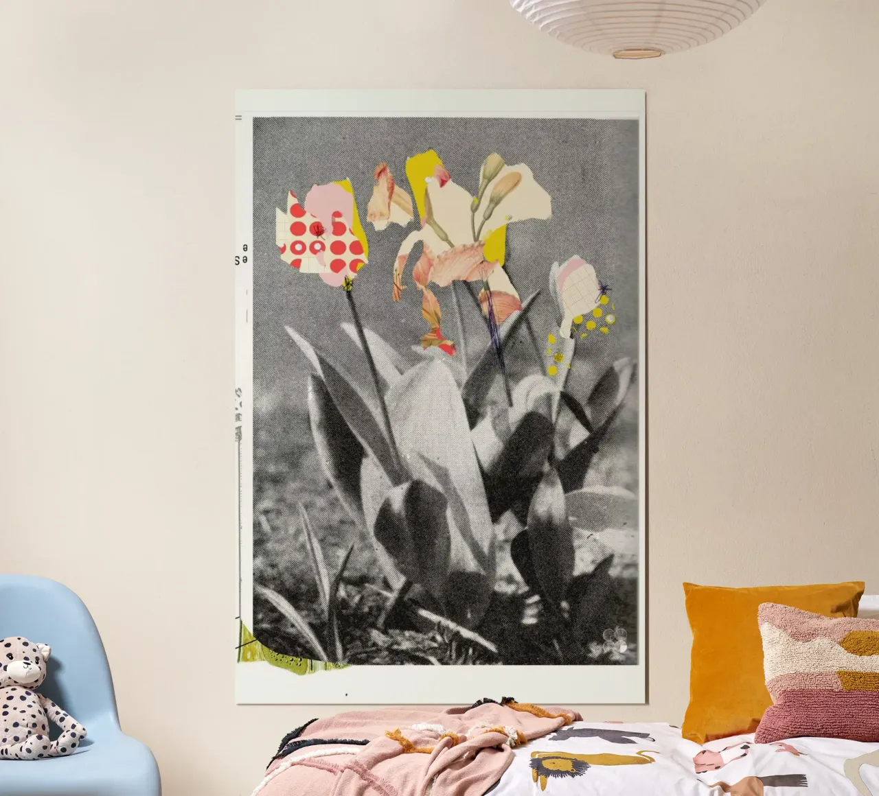 Flowers Still Life · Happy Abstraction 5 carta hahnemühle da Marko Köppe