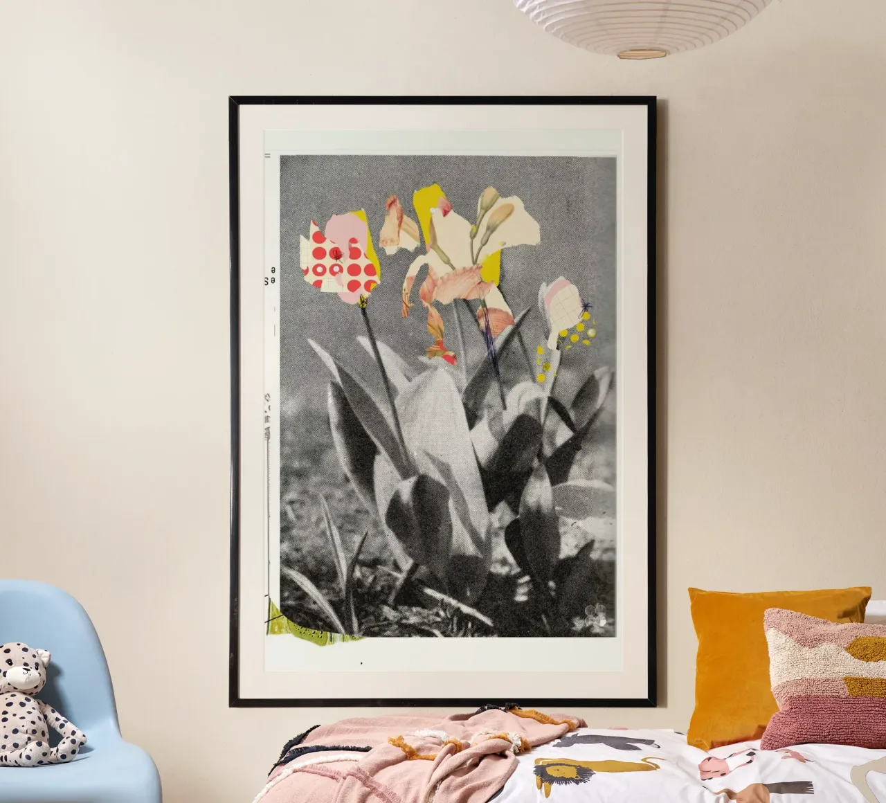 Flowers Still Life · Happy Abstraction 5 carta hahnemühle da Marko Köppe