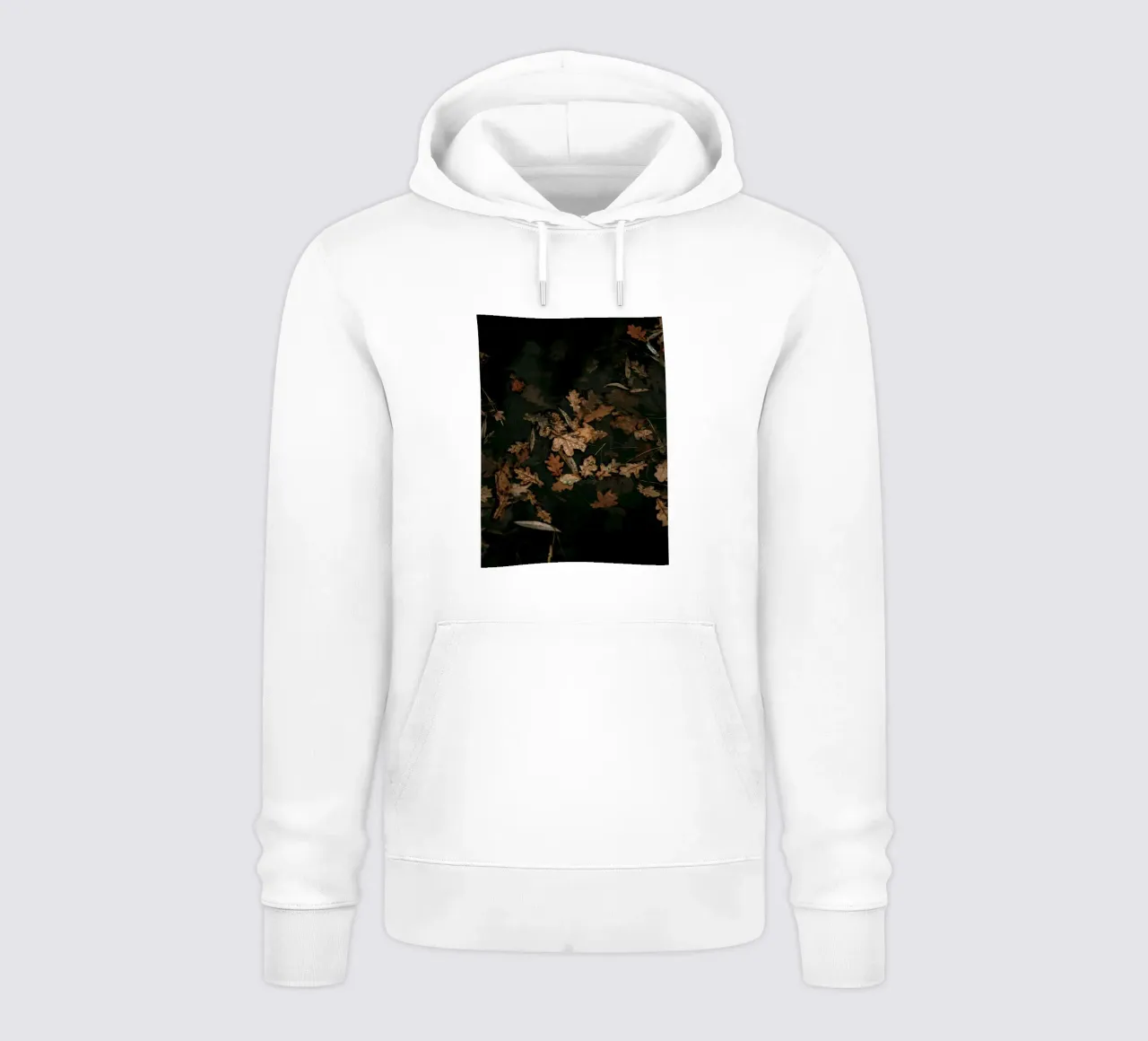 foglie d'autunno felpa con cappuccio da Earthly Visions