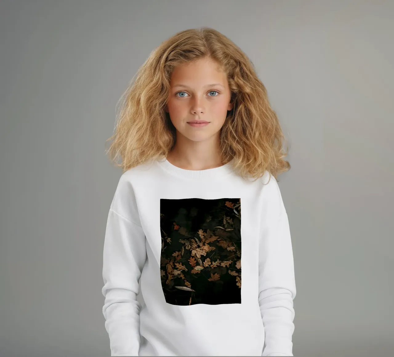 foglie d'autunno felpa bambino da Earthly Visions