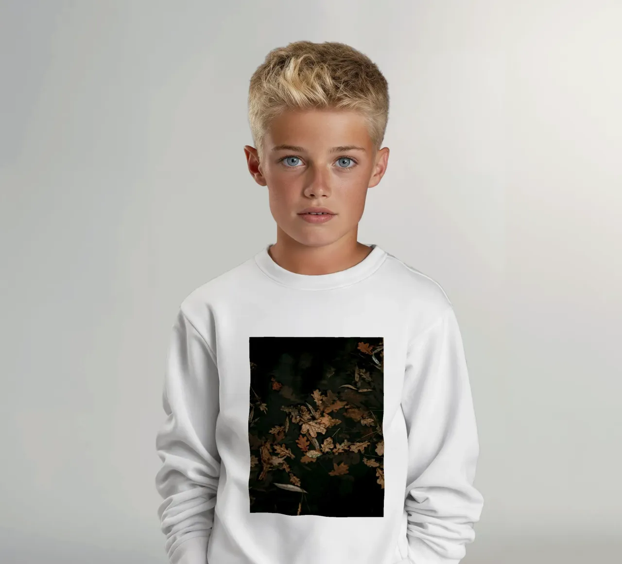 foglie d'autunno felpa bambino da Earthly Visions